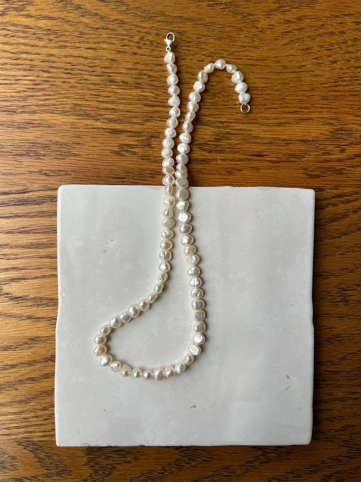 Collar de perlas de agua dulce Portofino