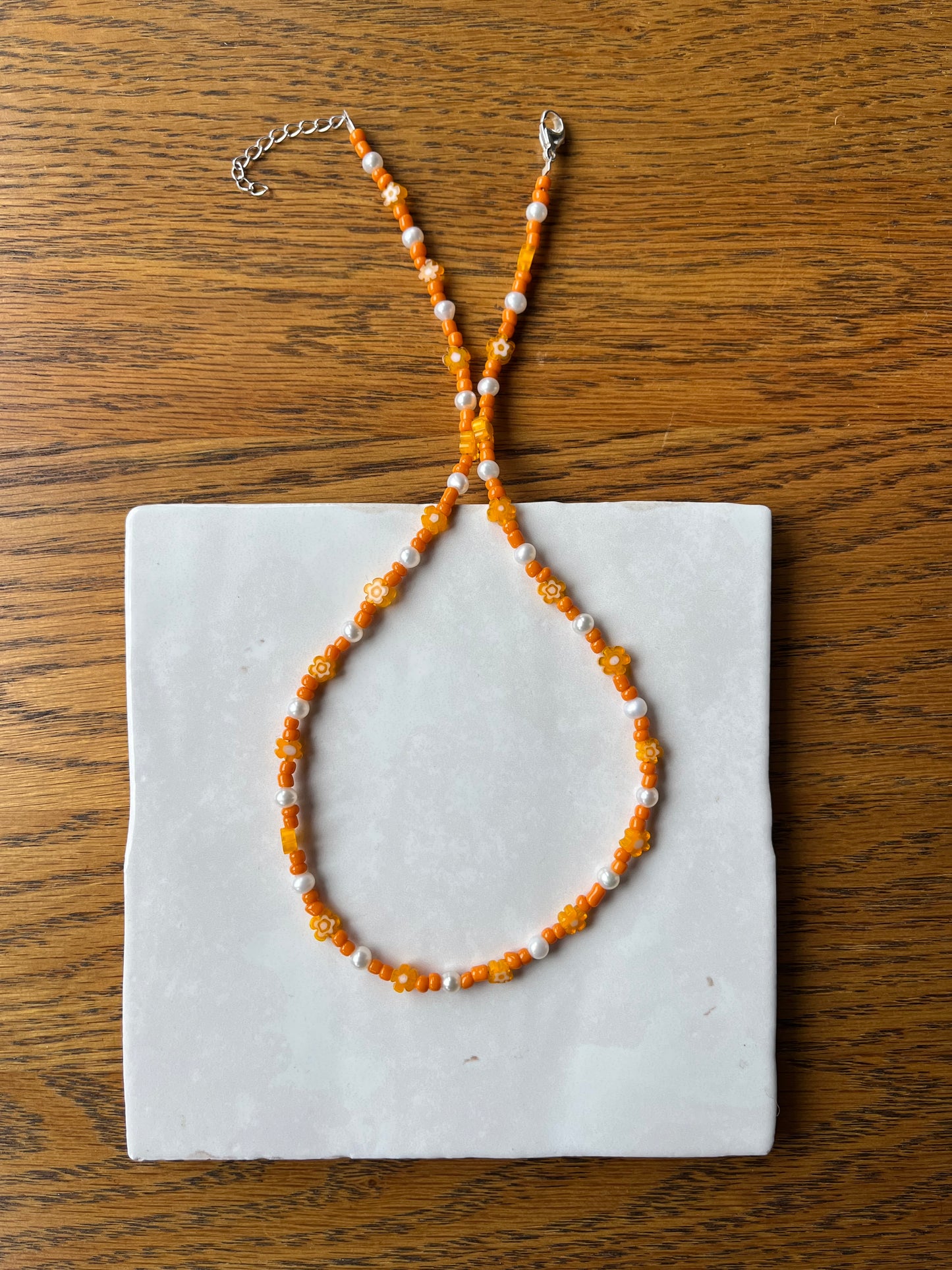 Collar Amalfi Naranja