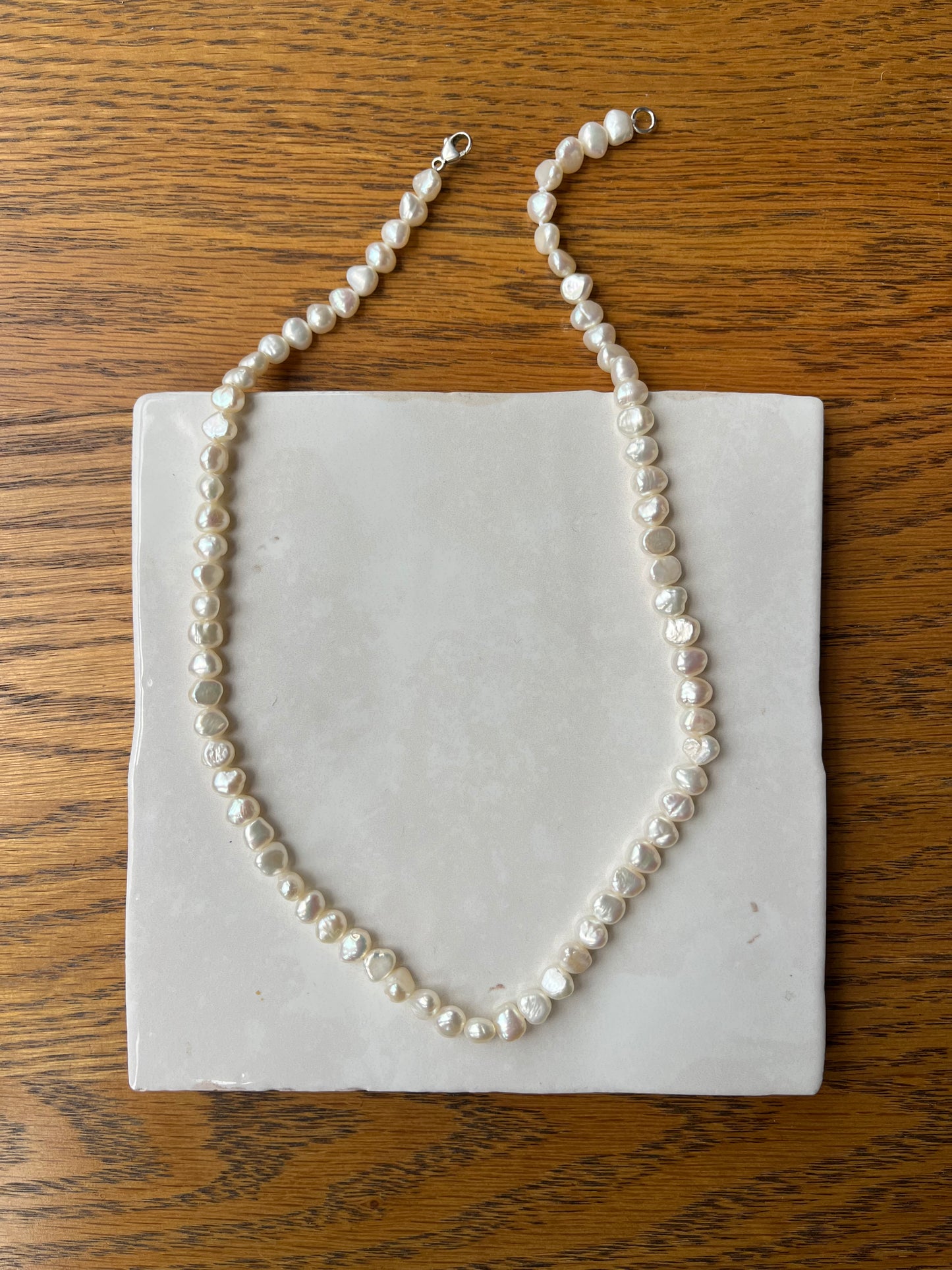 Collar de perlas de agua dulce Portofino