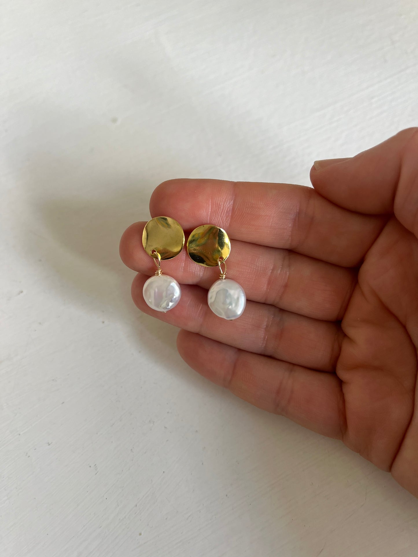 Mudeford Pearl Drop Earrings