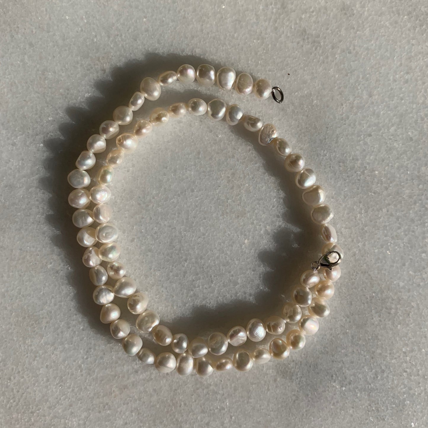 Collar de perlas de agua dulce Portofino