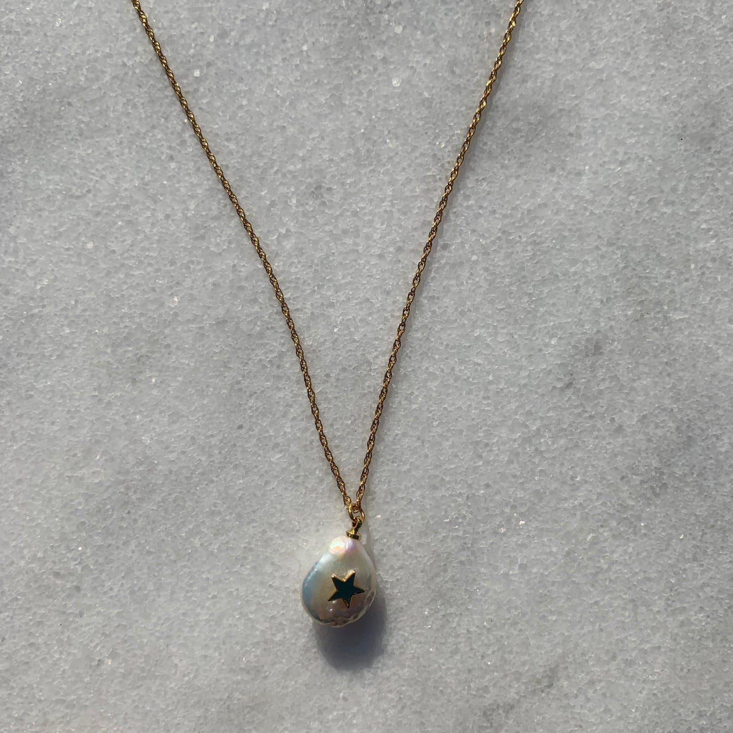 Collar Peschiera Estrella Perlas
