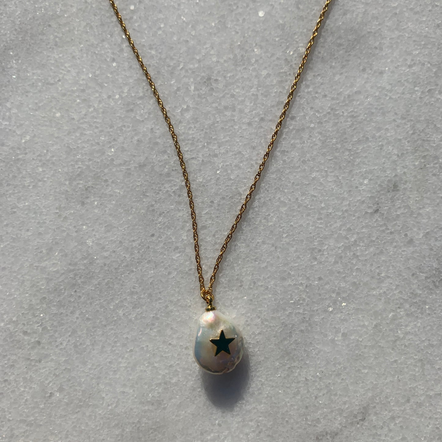 Collar Peschiera Estrella Perlas