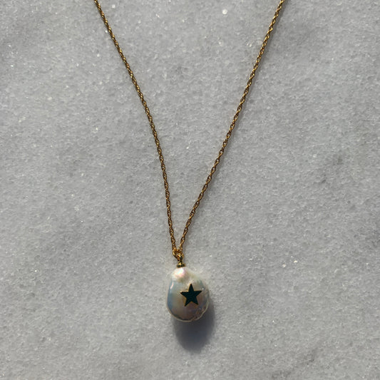 Collar Peschiera Estrella Perlas