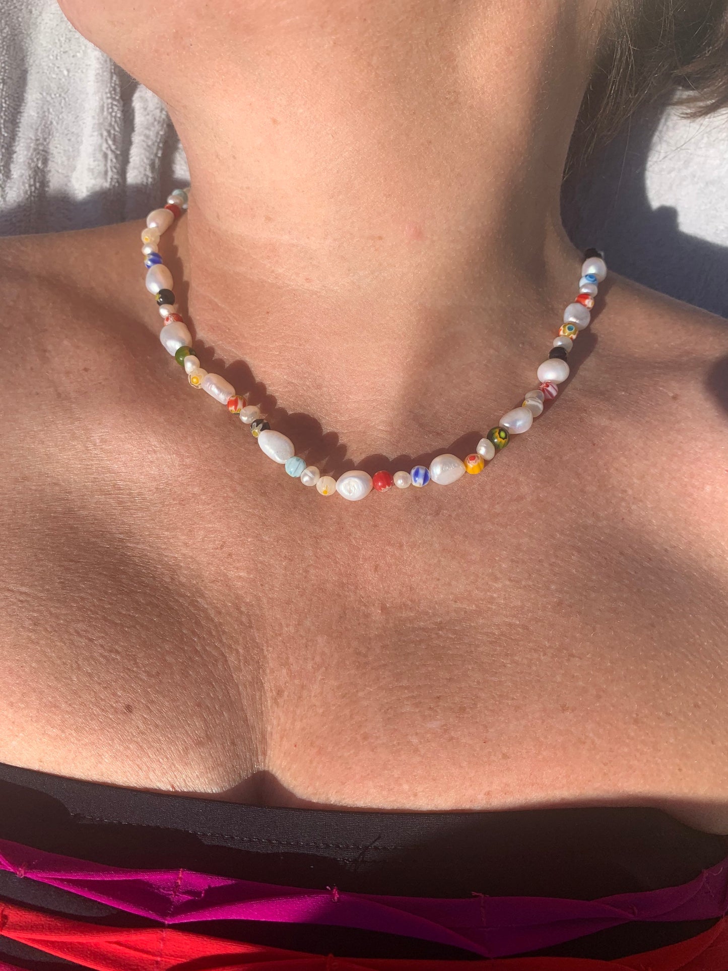 Collar de oliva grueso