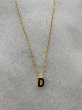 Load image into Gallery viewer, mini initial necklace
