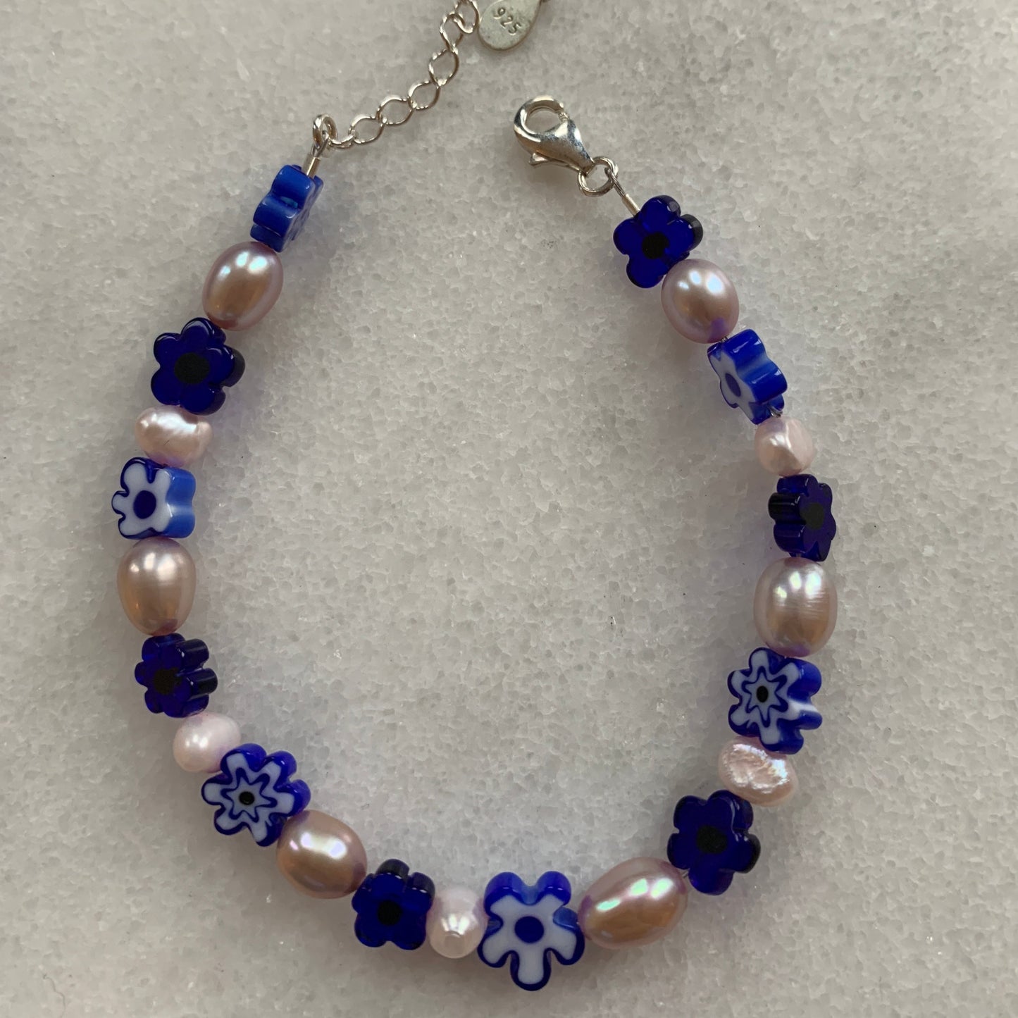 Pulsera Millefiori gruesa