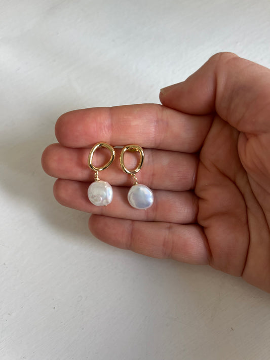 Sands Pearl Drop Earrings