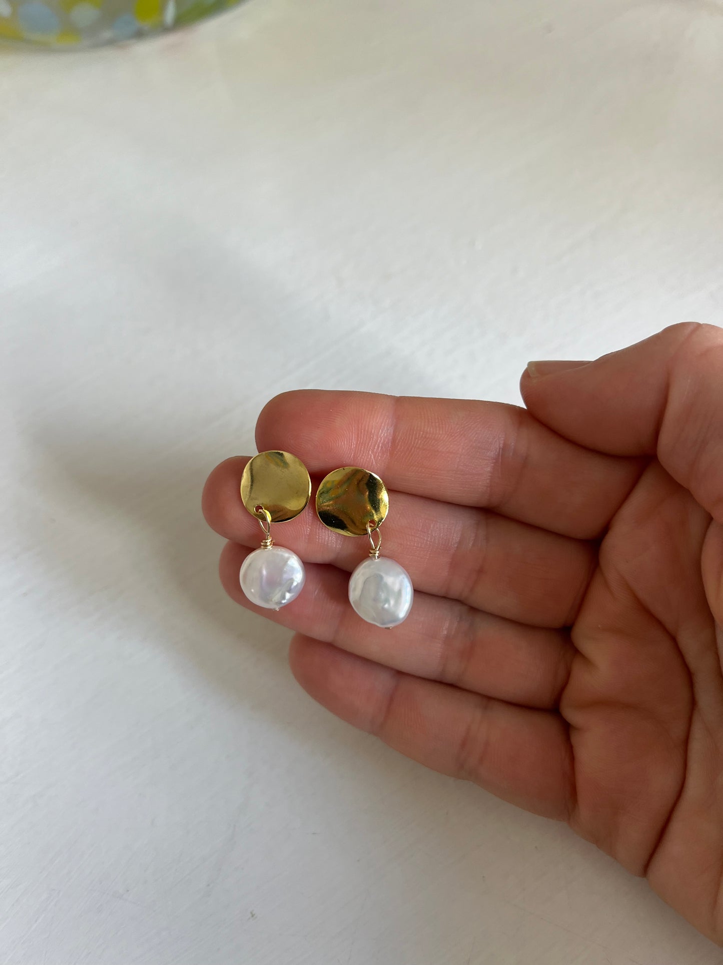 Mudeford Pearl Drop Earrings