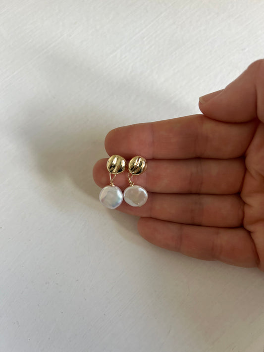 Bantham Pearl Drop Earrings