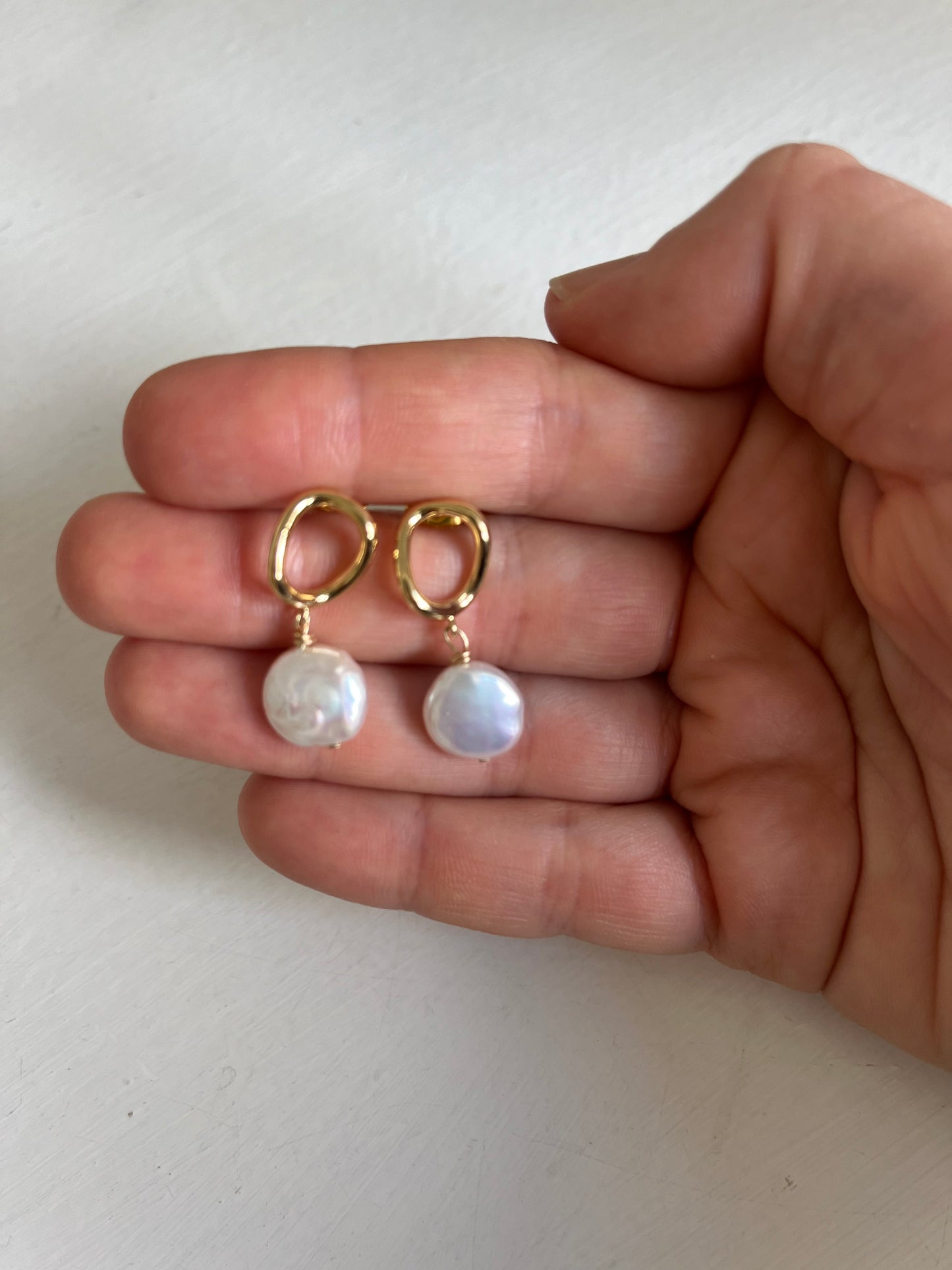 Sands Pearl Drop Earrings