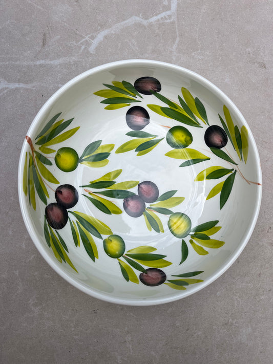 The Oliva bowl - Italian ceramic hand painted bowl