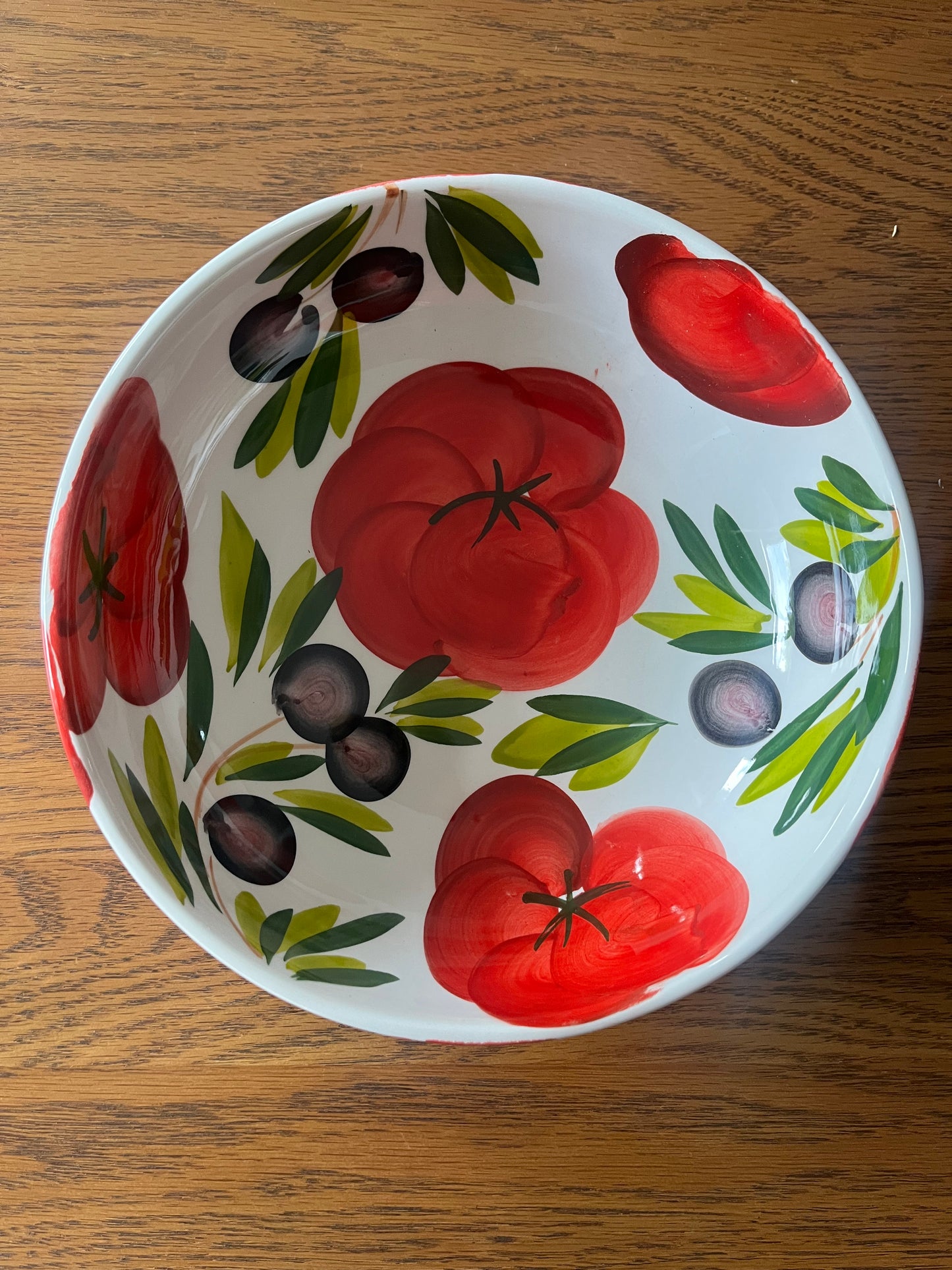 The Pomodoro bowl - Italian ceramic hand painted bowl