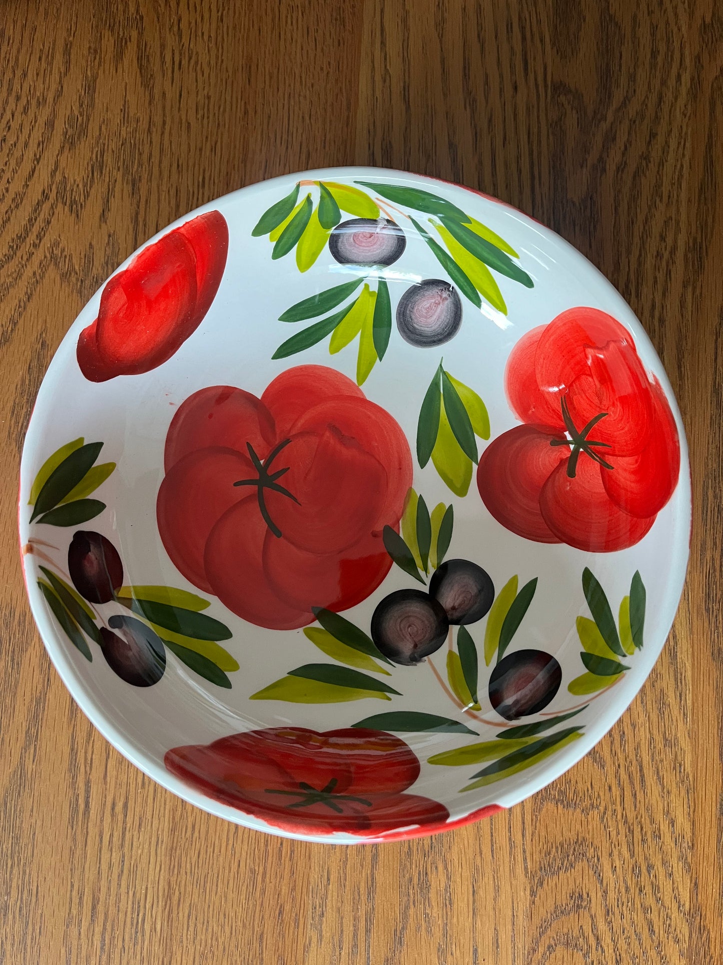 The Pomodoro bowl - Italian ceramic hand painted bowl