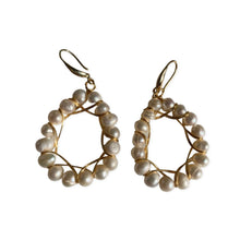 Load image into Gallery viewer, Mikonos Pearl Earrings

