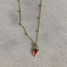 Load image into Gallery viewer, Gold Filled Chilli Necklace
