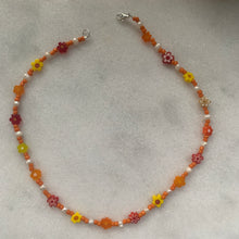 Load image into Gallery viewer, Orange Amalfi Necklace
