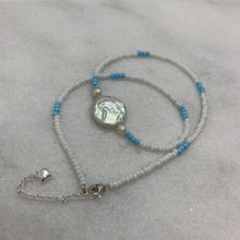 Load image into Gallery viewer, Sanremo Silver Coin Pearl Necklace
