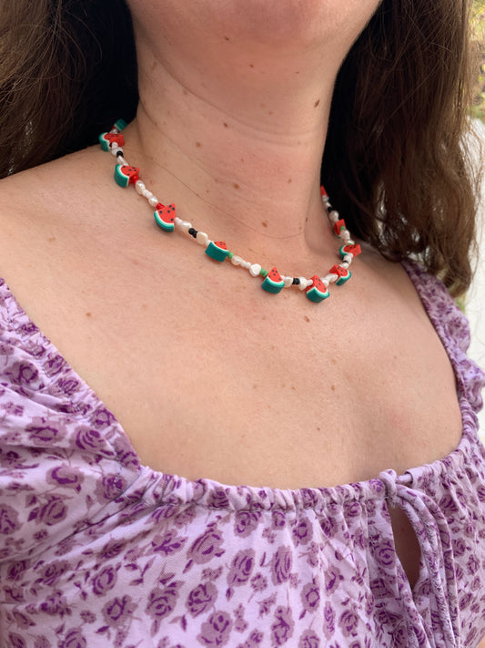 Watermelon Necklace